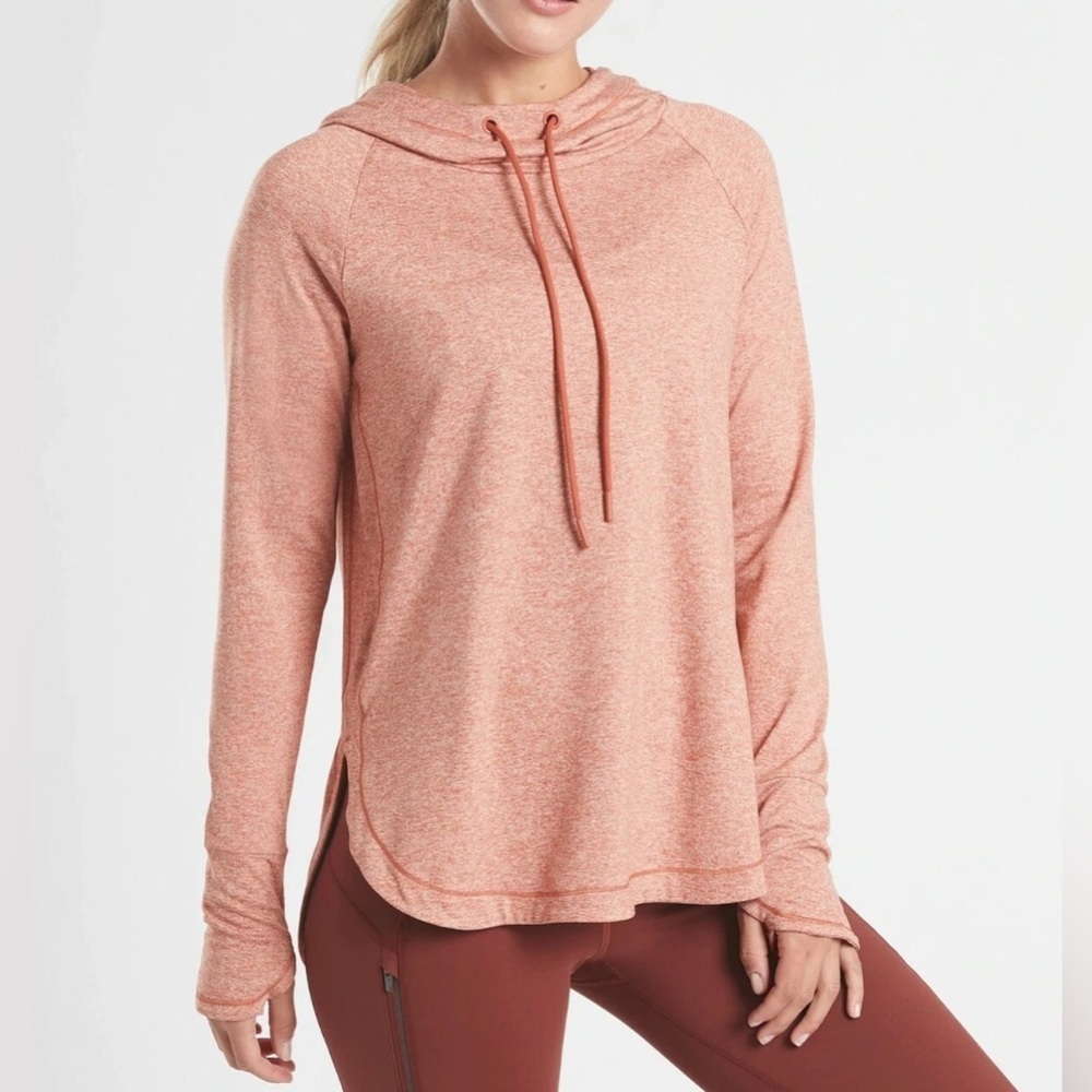 Women’s Athleta Uptempo Hoodie Sweatshirt Athleisure Comfy Lounge Size Medium